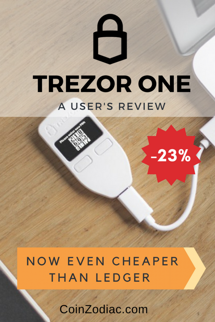 Trezor One Review: Bitcoin Hardware wallet. Coinzodiac