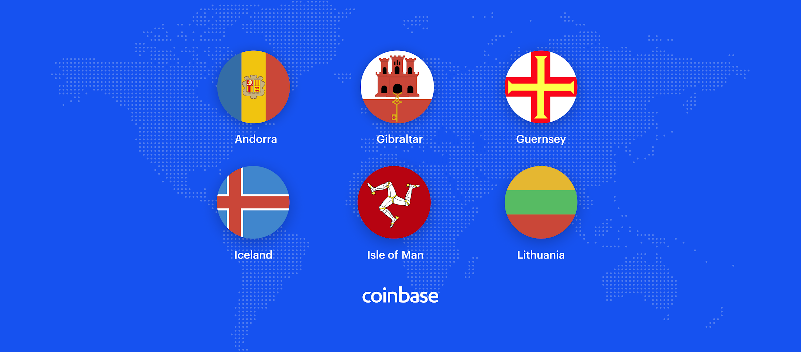 coinbase countries supported