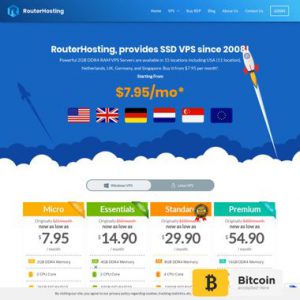 Buy VPS with Bitcoin